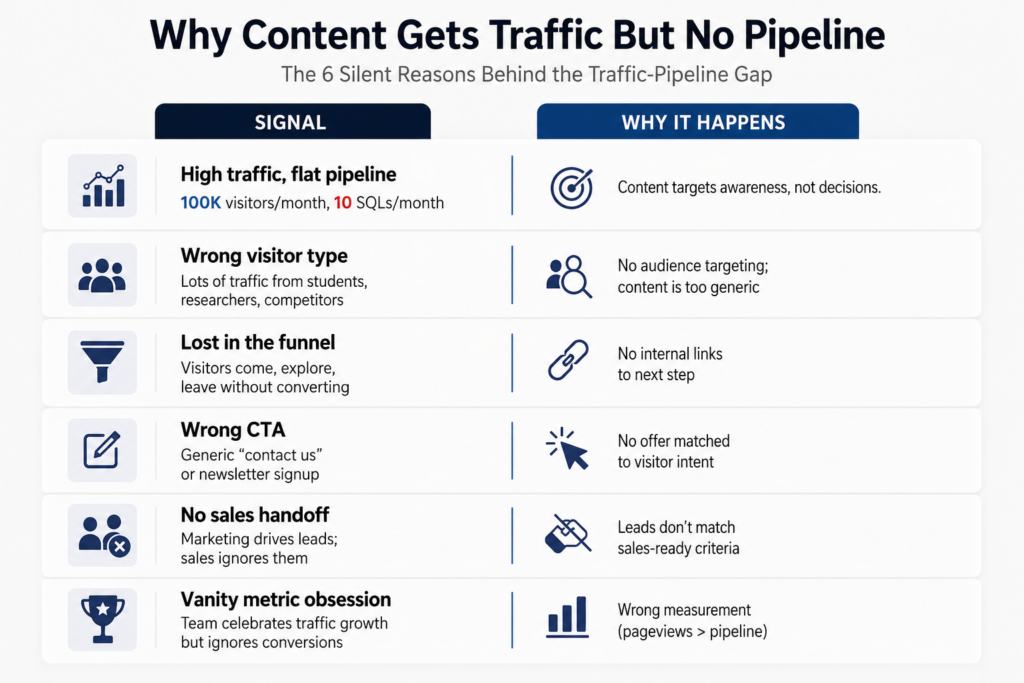 Why content isn’t driving pipeline growth