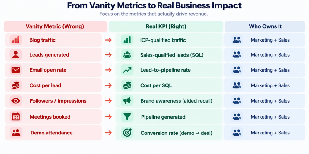 From Vanity Metrics to Real Impact - Amplio luma